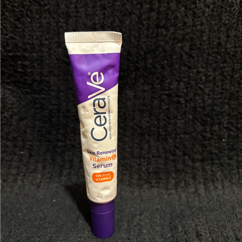rave Cerave Skin Renewing Vitamin C Serum - Purple & White